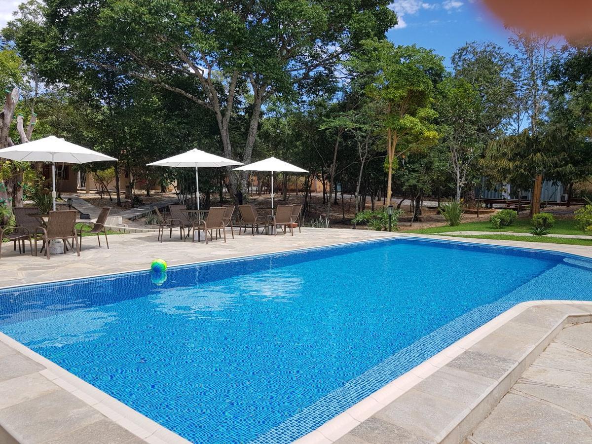 Orla Morada Do Sol Hotel ปิเรนนอโปลิส ภายนอก รูปภาพ